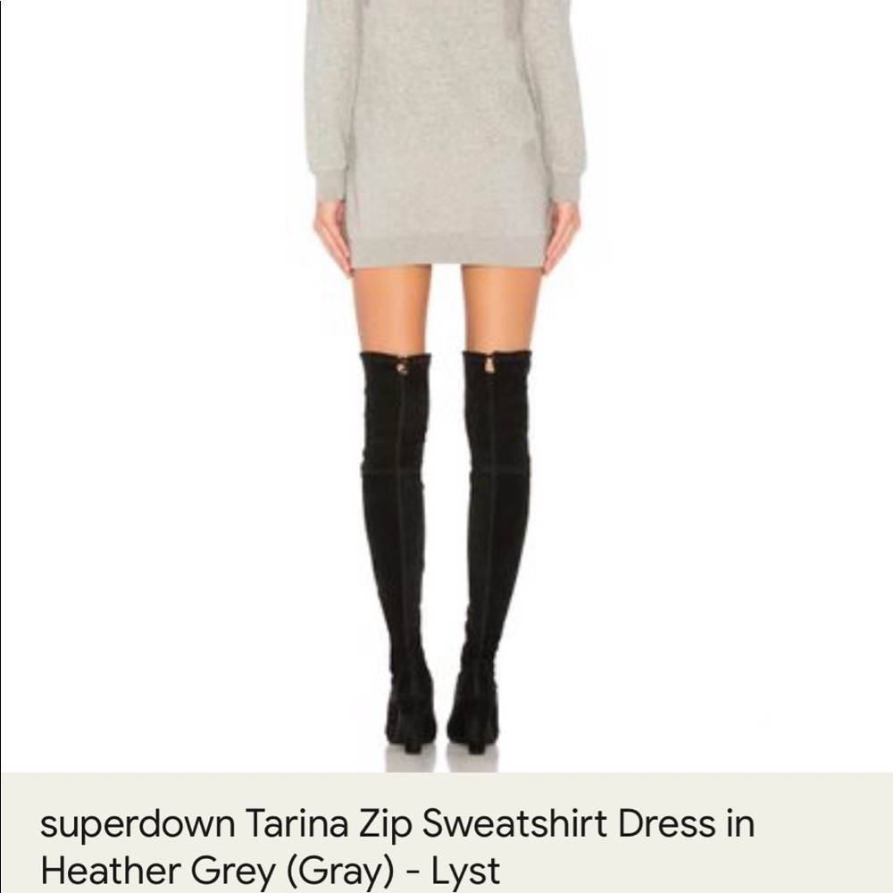 Superdown Side Zip Sweater Dress